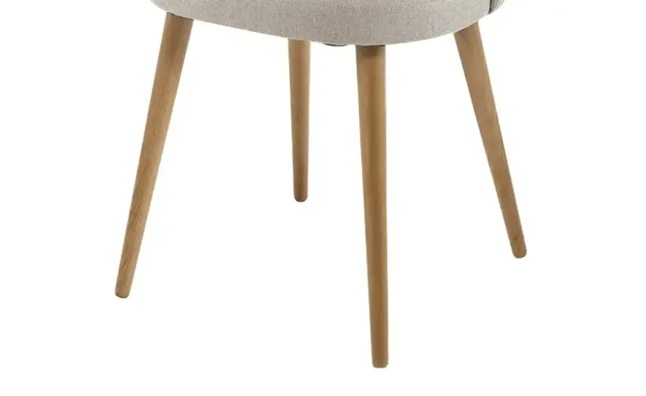 Woodford Esszimmerstuhl Diva | Flachgewebe, Beige