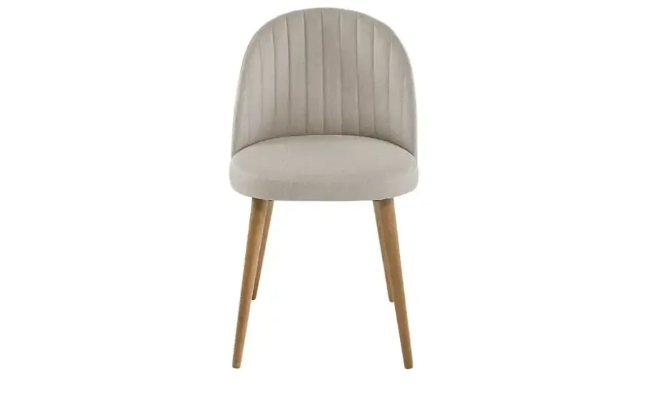 Woodford Esszimmerstuhl Diva | Flachgewebe, Beige