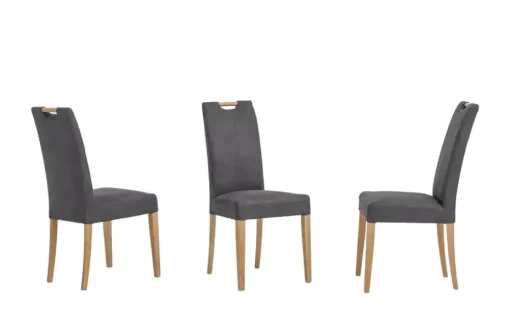 Woodford Esszimmerstuhl Gabi 4 | Anthrazit, Eiche, Natur
