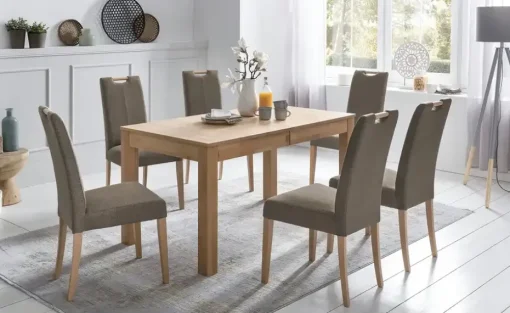 Woodford Esszimmerstuhl Gabi 4 | Braun, Buche, Natur