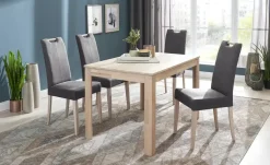 Woodford Esszimmerstuhl Gabi 4 | Anthrazit, Eiche