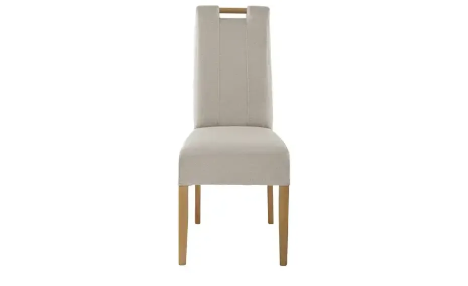 Woodford Esszimmerstuhl Jasmin | Flachgewebe, Beige