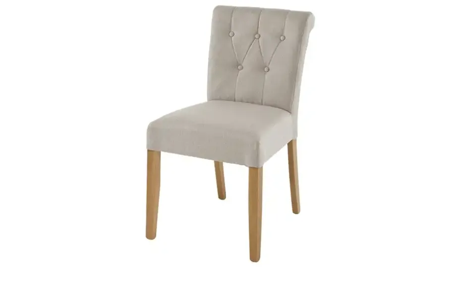 Woodford Esszimmerstuhl Margo | Flachgewebe, Beige