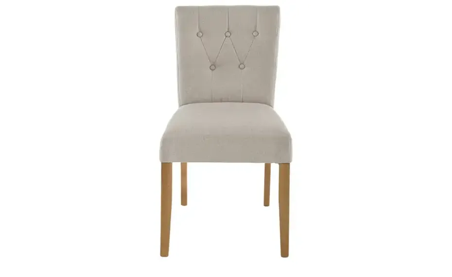 Woodford Esszimmerstuhl Margo | Flachgewebe, Beige