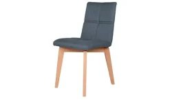 Woodford Esszimmerstuhl mit Steppung Anni | Blau