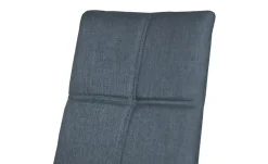 Woodford Esszimmerstuhl mit Steppung Anni | Blau