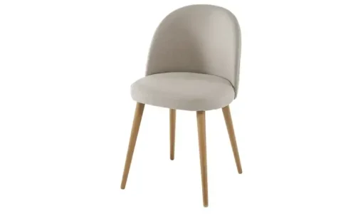 Woodford Esszimmerstuhl Zola | Flachgewebe, Beige