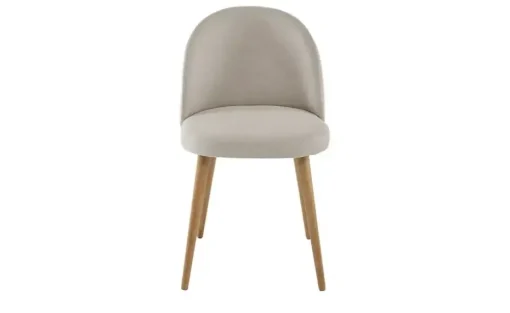 Woodford Esszimmerstuhl Zola | Flachgewebe, Beige