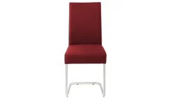 Woodford Freischwinger Lance | Rot, Webstoff | Höffner