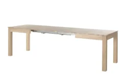 Woodford Massivholztisch  ausziehbar Gabor | Eiche Sonoma, lackiert