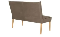 Woodford Polsterbank mit hoher Lehne Gerda | Hellbraun, 143 cm
