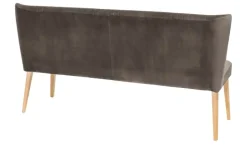 Woodford Polsterbank mit Rückenlehne Iwana | Braun, 172 cm