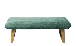 Woodford Polsterbank  ohne Rücken Colette | Grün, 140 cm