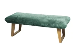 Woodford Polsterbank  ohne Rücken Colette | Grün, 140 cm