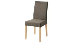 Woodford Polsterstuhl Clara | Braun, Eiche, Natur