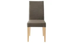 Woodford Polsterstuhl Clara | Braun, Eiche, Natur