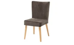 Woodford Polsterstuhl Ivett | Braun, Buche, Natur