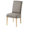 Woodford Polsterstuhl mit Massivholzgestell Silke | Taupe