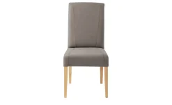 Woodford Polsterstuhl mit Massivholzgestell Silke | Taupe