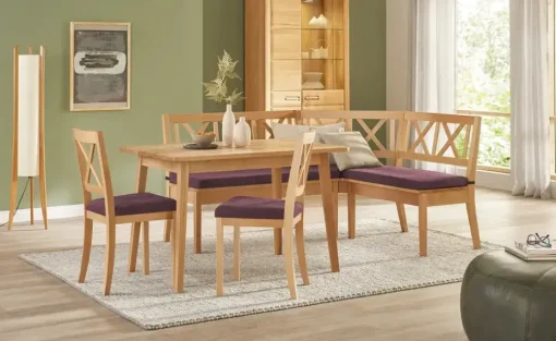 Woodford Polsterstuhl Olivia | Dunkelrot | Höffner