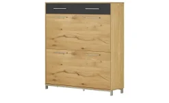 Woodford Schuhschrank Vista | Anthrazit, Eiche