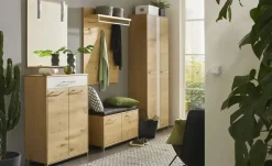 Woodford Schuhschrank Vista | Weiß, Eiche, 72 cm