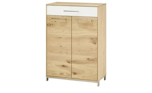 Woodford Schuhschrank Vista | Weiß, Eiche, 72 cm