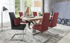 Woodford Säulentisch  ausziehbar Tristan | 160 cm