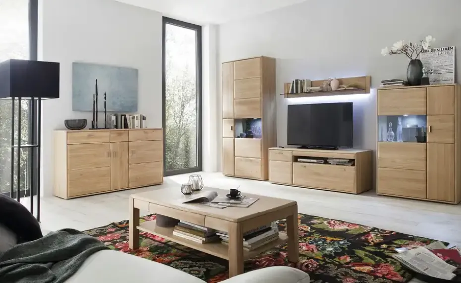 Woodford Wohnkombination Dias | Rechts, Schubkastendämpfer, Türdämpfer