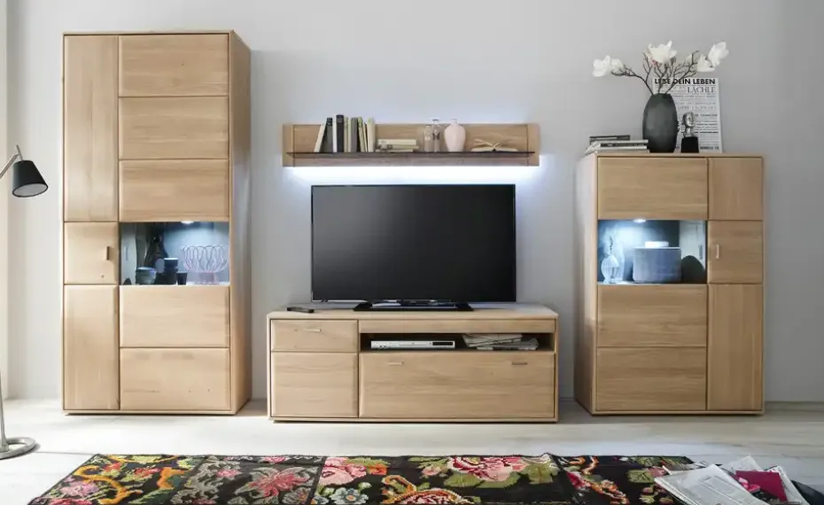 Woodford Wohnkombination Dias | Rechts, Schubkastendämpfer, Türdämpfer