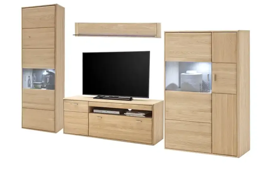 Woodford Wohnkombination Dias | Rechts, Schubkastendämpfer, Türdämpfer