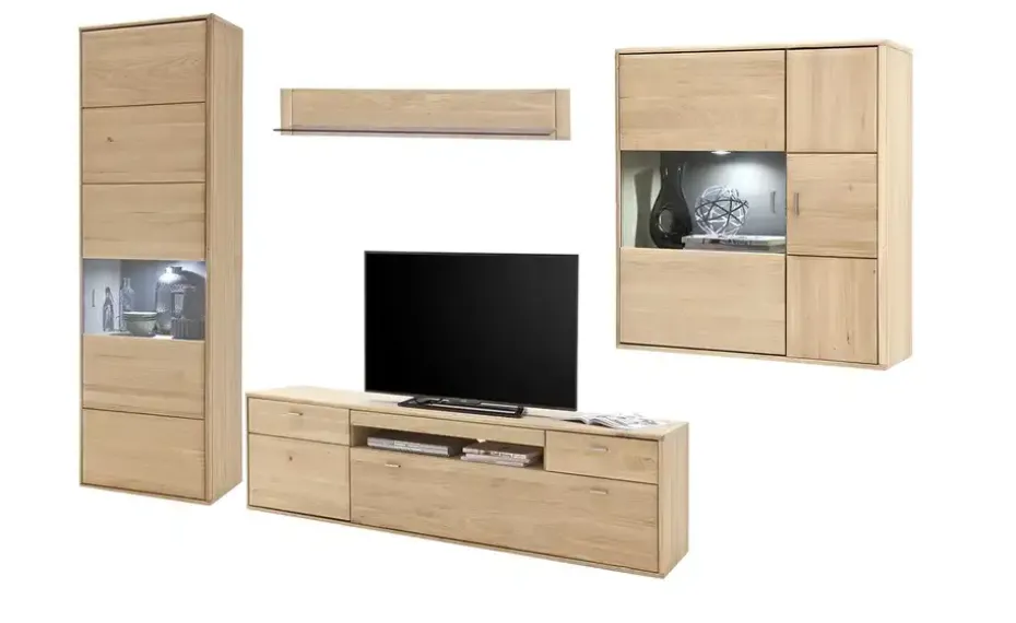 Woodford Wohnkombination Dias | Rechts, Schubkastendämpfer, Türdämpfer