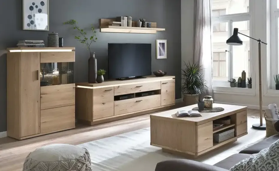 Woodford Wohnwand Alone | Schubkastendämpfer, Türdämpfer, Kabeldurchlass/Kabelkanal