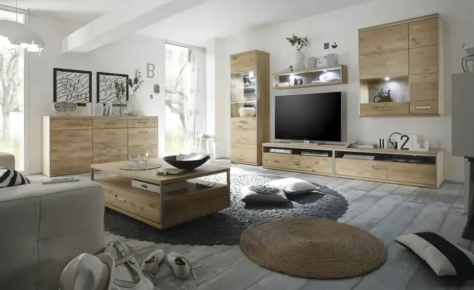 Woodford Wohnwand Felino | Rechts | Möbel Höffner