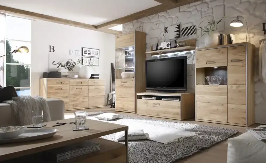 Woodford Wohnwand Felino | Rechts | Möbel Höffner