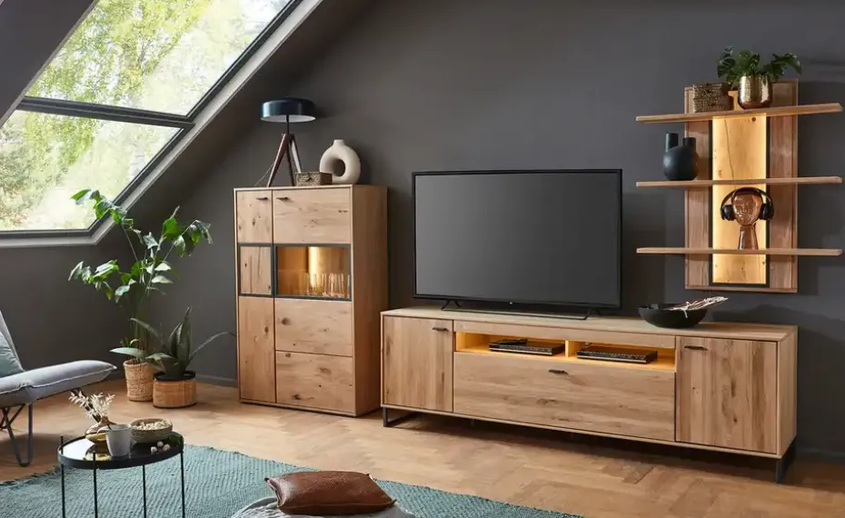 Woodford Wohnwand Menta | Möbel Höffner