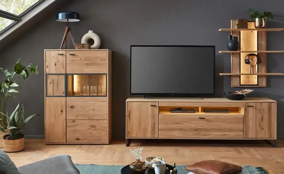 Woodford Wohnwand Menta | Möbel Höffner