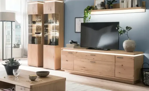 Woodford Wohnwand Novara | Schubkastendämpfer, Türdämpfer
