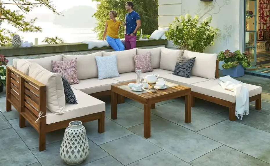 Yorkshire Loungemittelteil Akazienholz Cape | Höffner