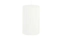 Zylinderkerze Powder Rillen | 10 cm, 5,8 cm | Höffner
