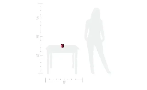 Zylinderkerze  Rusti | 8 cm | Möbel Höffner